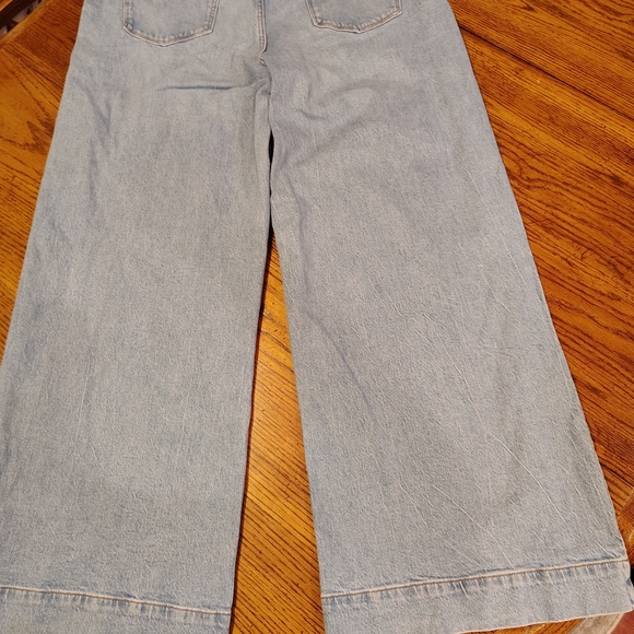a.n.a Light Blue Flare & Wide Leg Jeans - Picture 3 of 7